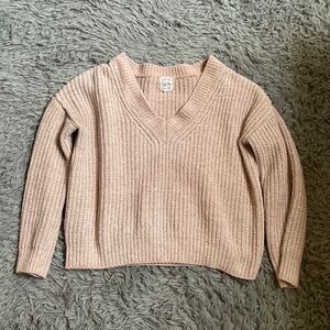 Hippy Rose V-neck Sweater 